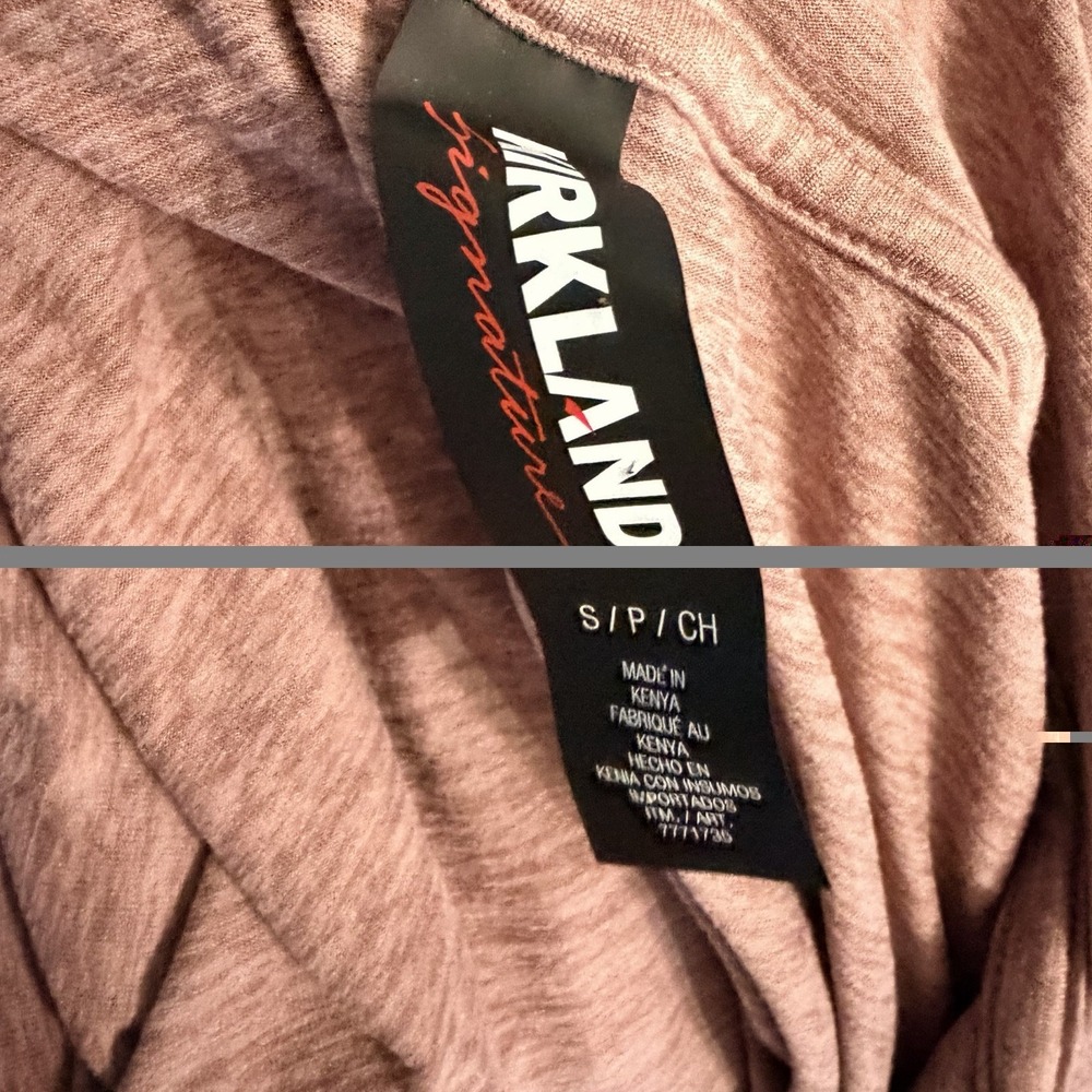 KIRKLAND Signature Women's Moisture Wicking Lightweight Hooded Jacket | Red | Sm - Picture 8 of 8